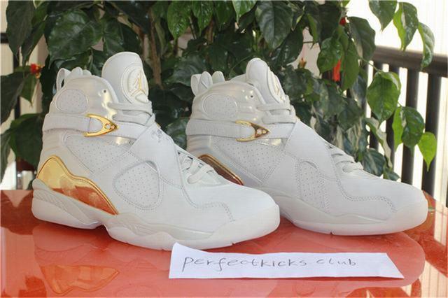 Authentic Air Jordan 8 Champagne & Confetti From PK.club